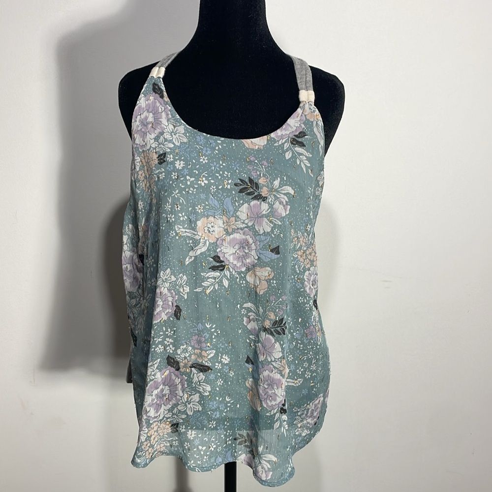 Maurices fashion tank medium green